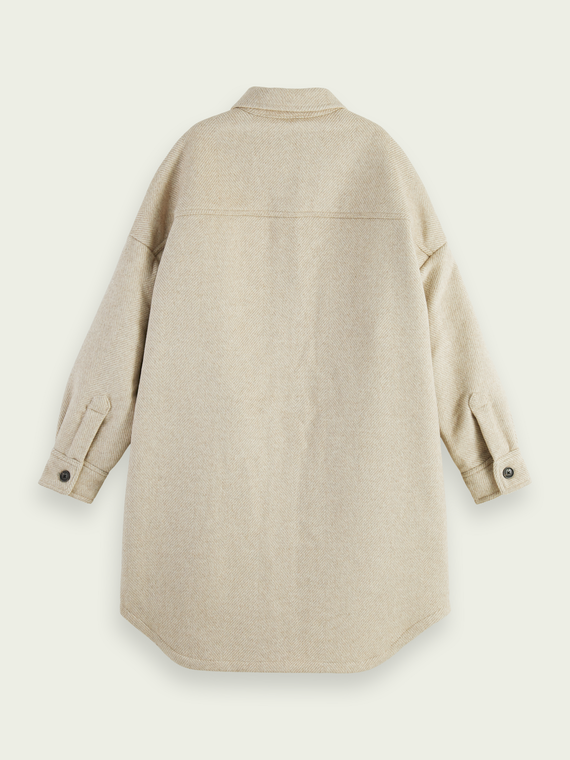 Long Oversized Overshirt | scotch & soda outlet