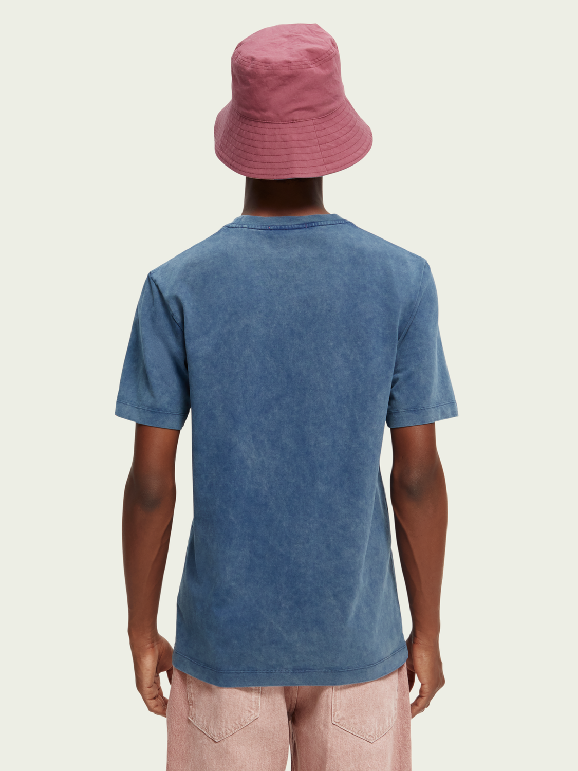 Regular Fit Garment-Dyed Artwork T-Shirt | Scotch And Soda Outlet