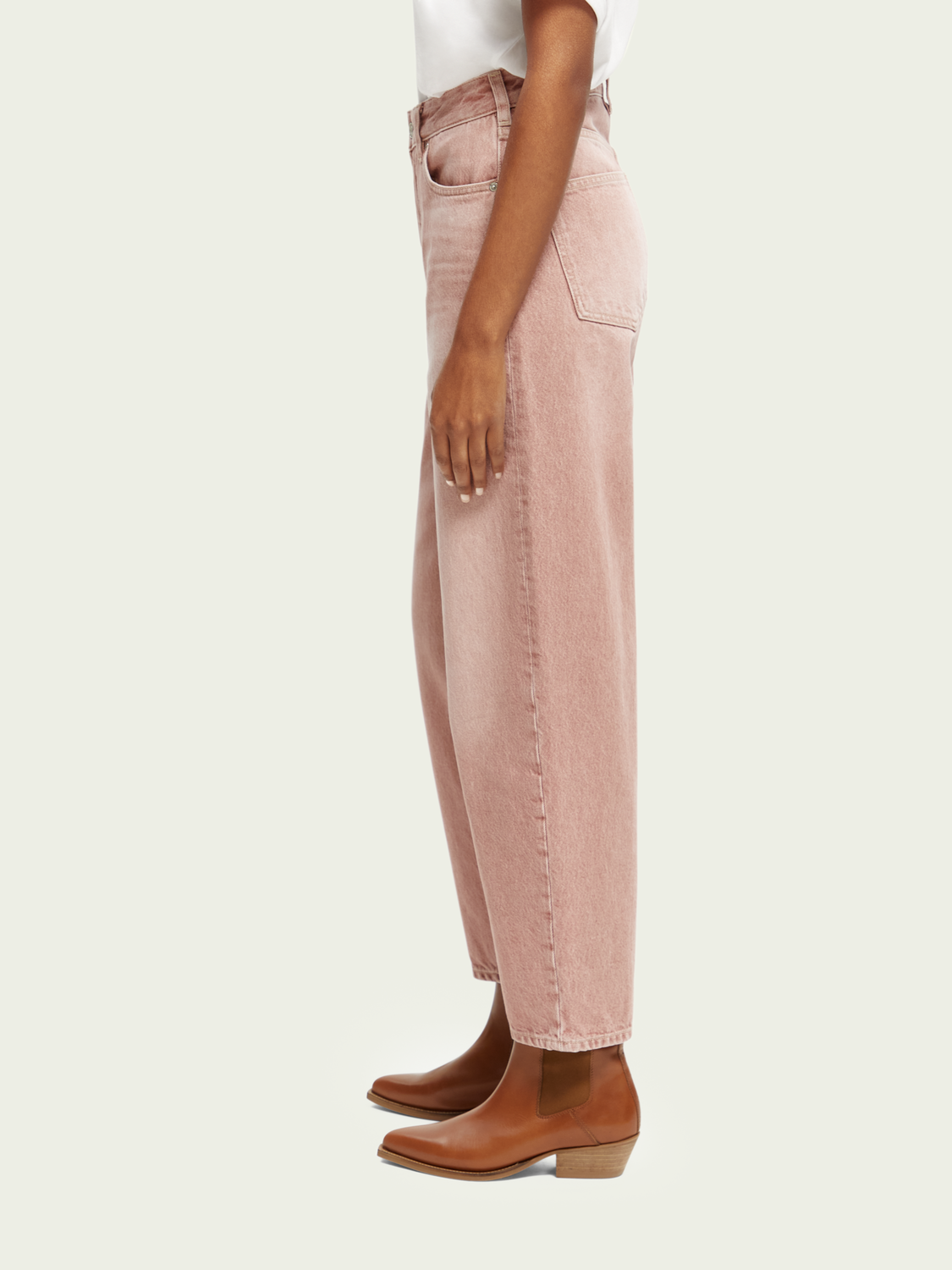 The Tide Yarn-Dyed Balloon Fit Jeans | scotch & soda outlet