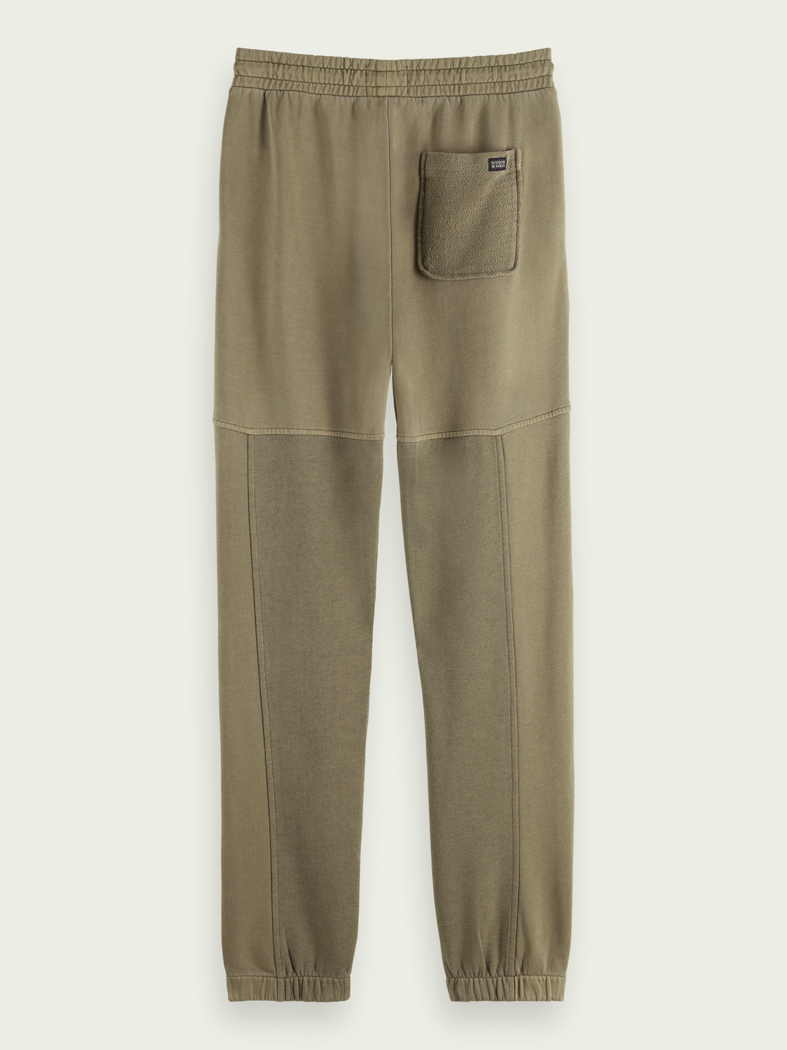Patched Organic Cotton Felpa Sweatpants | Scotch And Soda Outlet