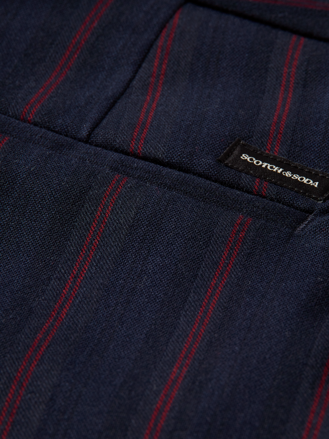 Mott Super Slim-Fit Yarn-Dyed Chino | Scotch And Soda Outlet