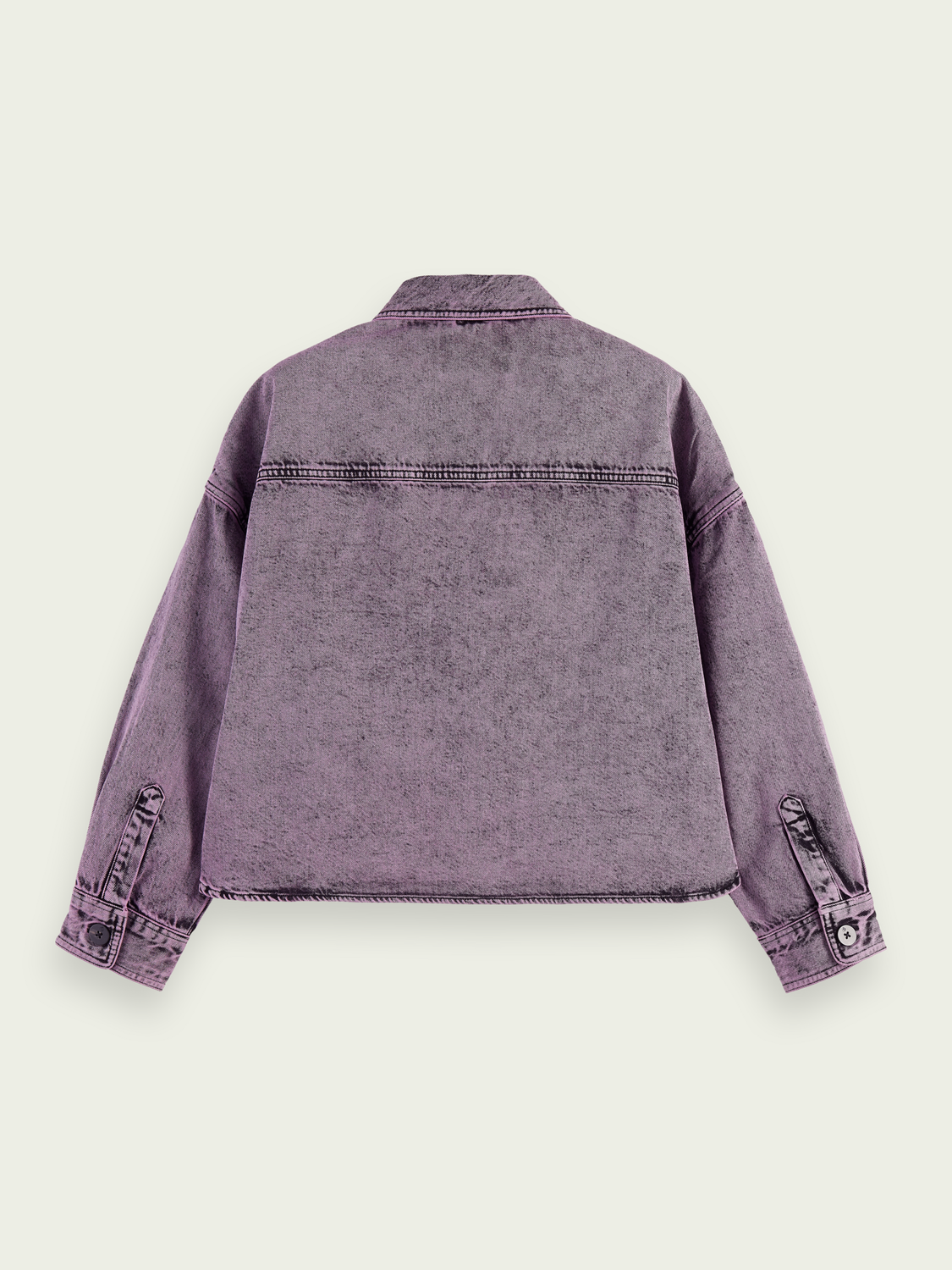 Washed Denim Overshirt | scotch & soda outlet