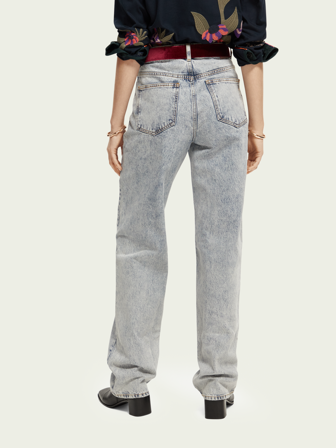 The Ripple High-Rise Jeans Organic Cotton | scotch & soda outlet