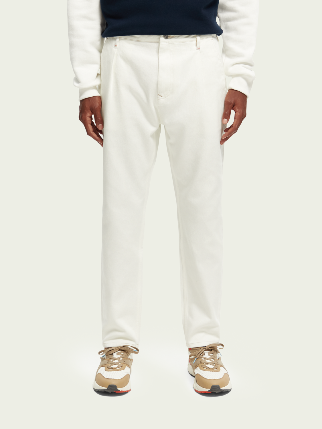 The Sailor Regular Tapered Denim Chino | Scotch And Soda Outlet
