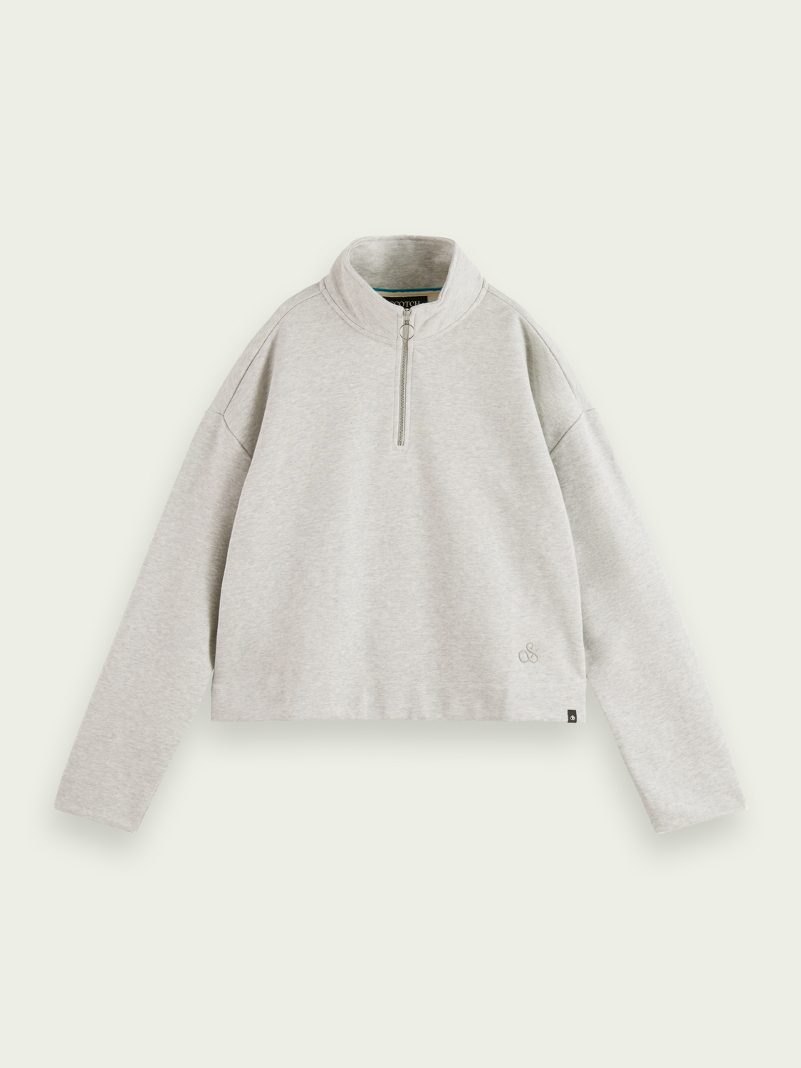 Rugby Cropped Sweater | scotch & soda outlet