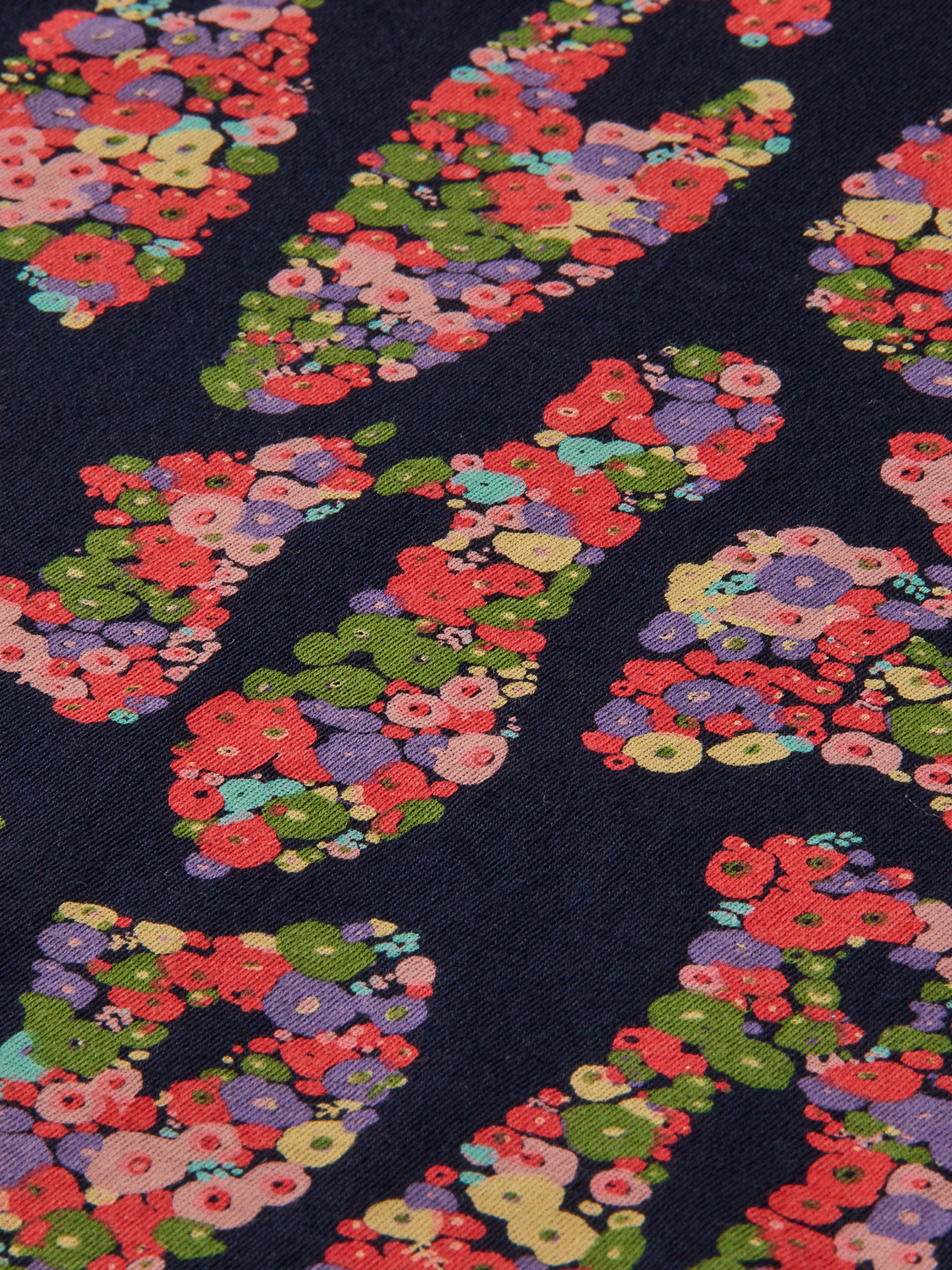 Relaxed Fit Knotted Organic Cotton Artwork T-Shirt