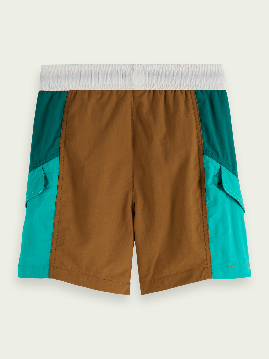 Colour Block Swim Shorts