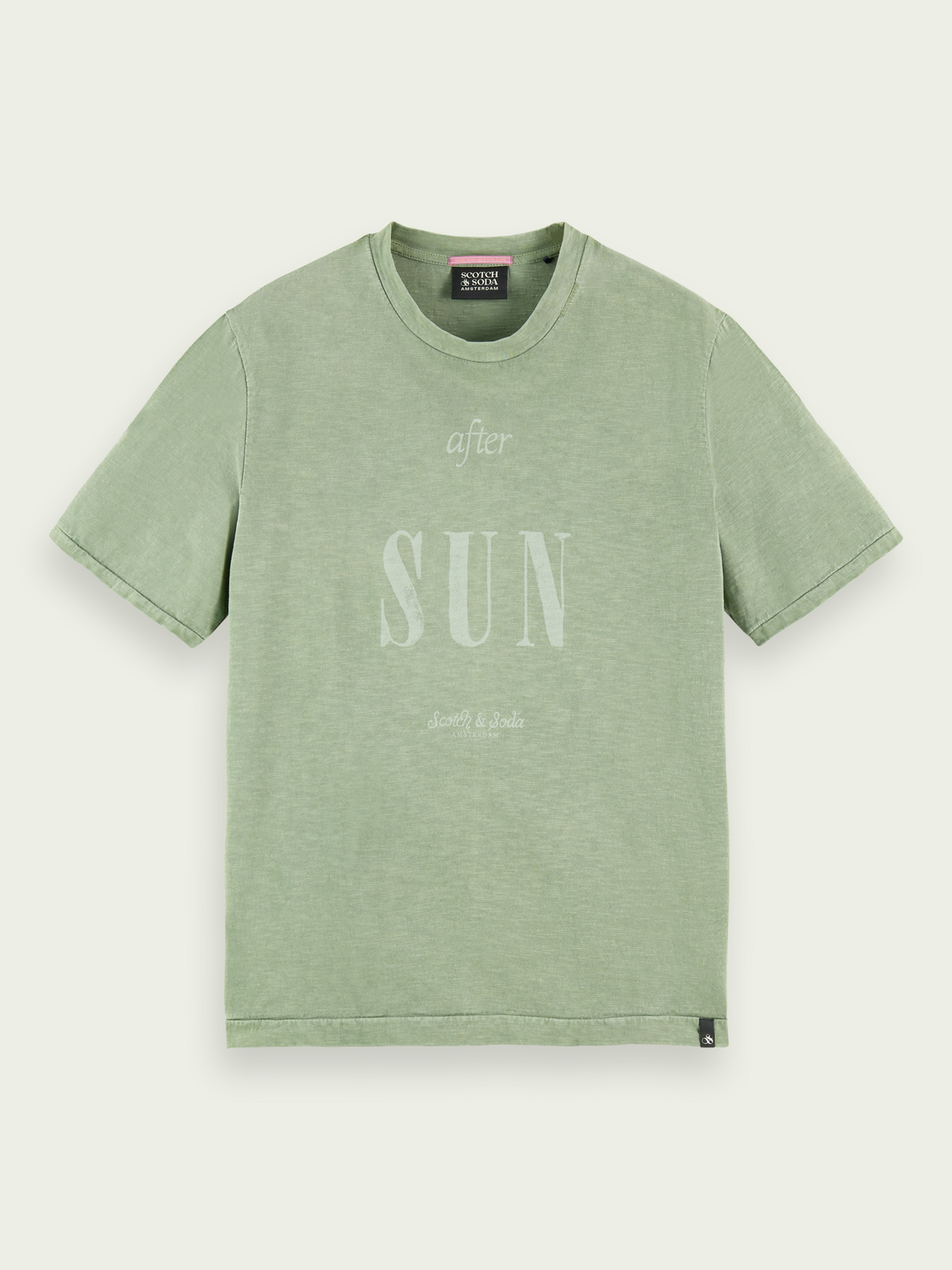 Organic Jersey Artwork T-Shirt | Scotch And Soda Outlet
