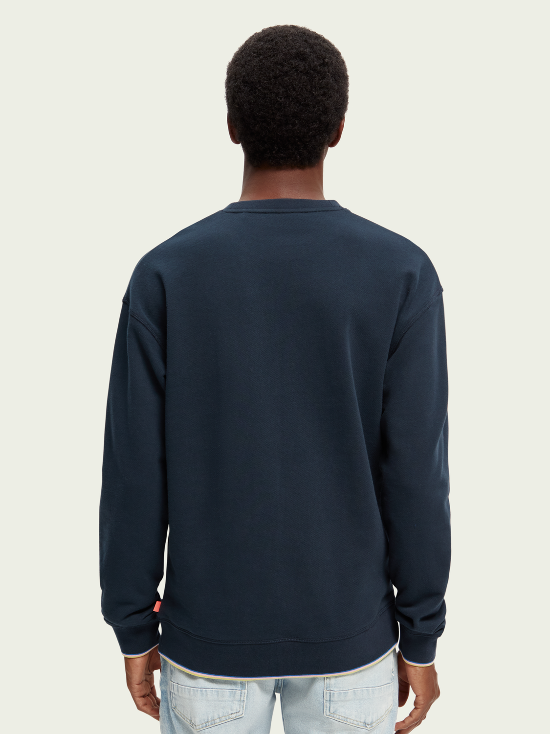 Loose Fit Organic Floral Artwork Sweatshirt | Scotch And Soda Outlet