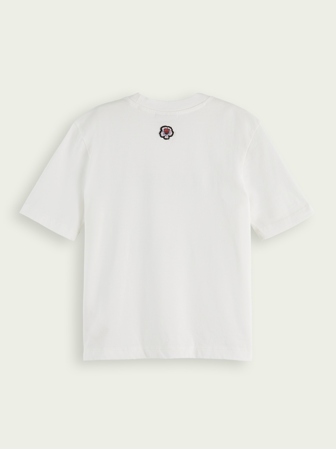 Knotted Relaxed-Fit Artwork T-Shirt