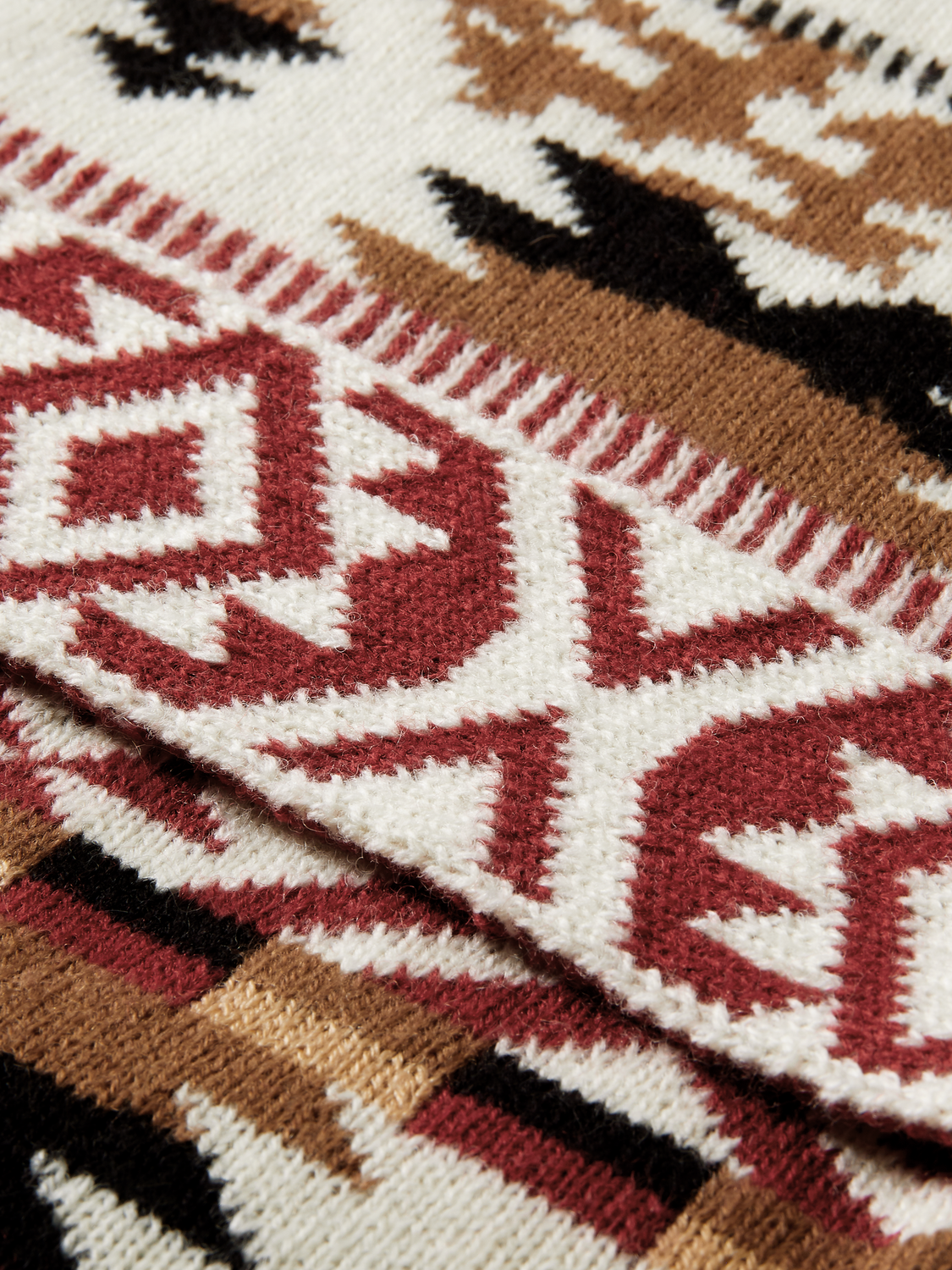 Jacquard Woven Fringed Cardigan | scotch & soda outlet