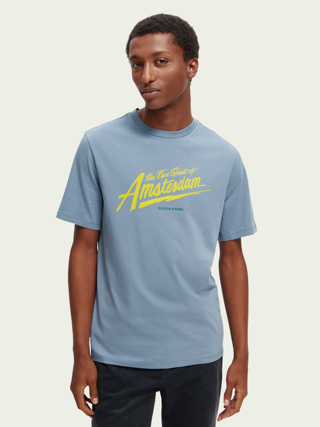 Free Spirit Artwork T-Shirt | Scotch And Soda Outlet