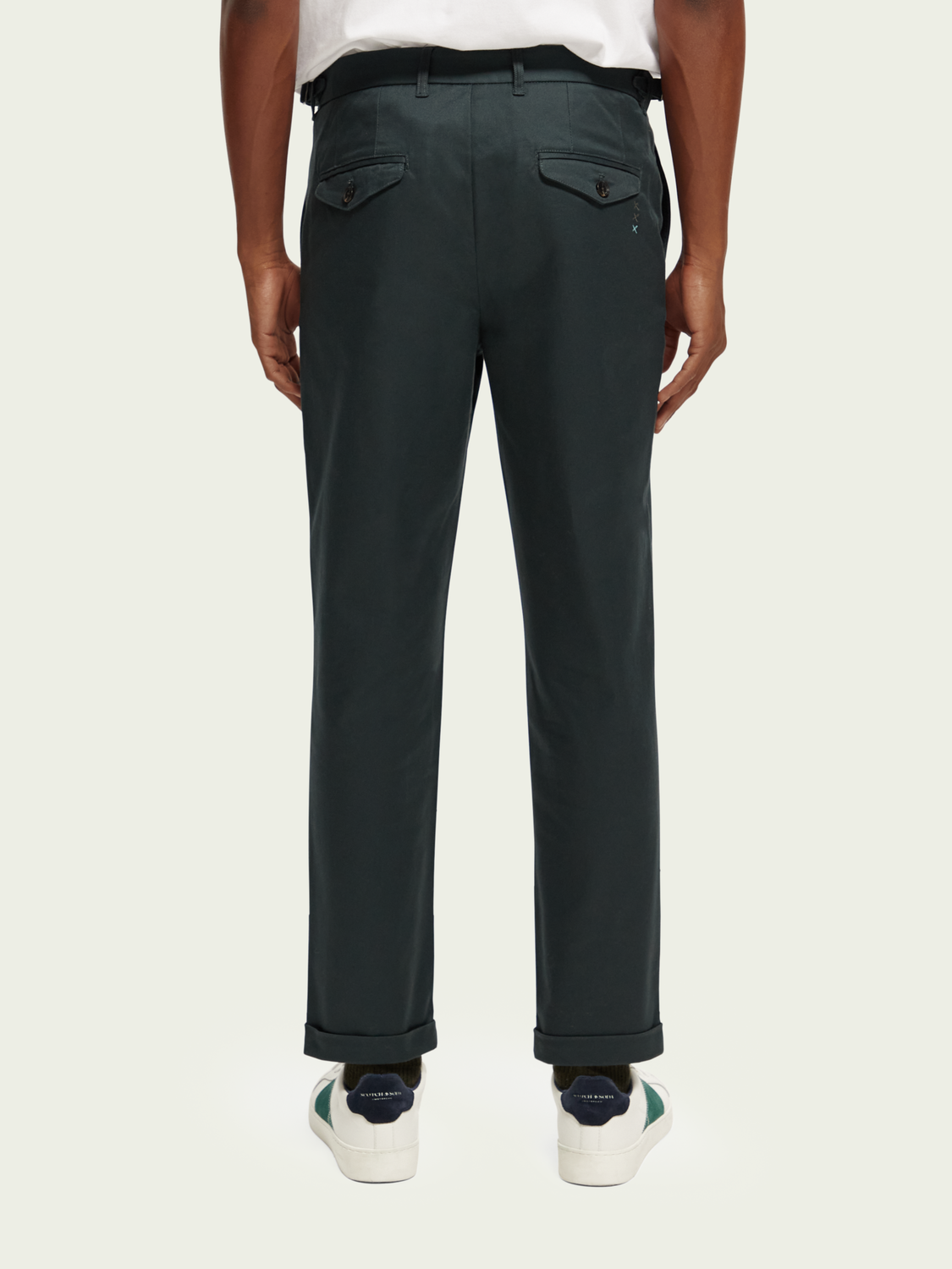 The Drift Regular Tapered Cotton-Blend Twill Chino | Scotch And Soda Outlet