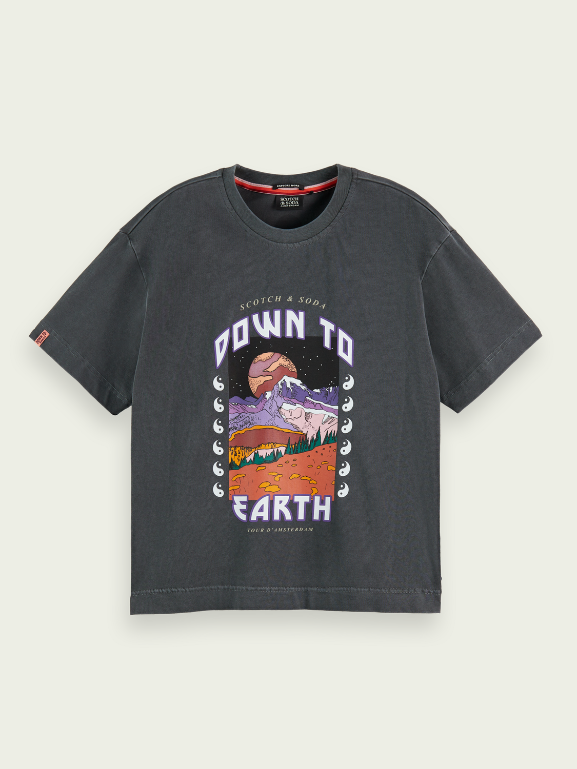 Loose-Fit Organic Cotton Graphic T-Shirt