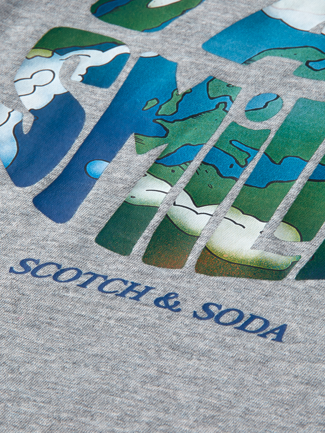 Regular-Fit Organic Cotton Artwork T-Shirt