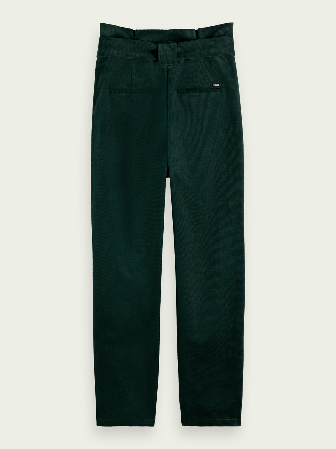 The Daisy - High-Rise Paper Bag Trousers | scotch & soda outlet