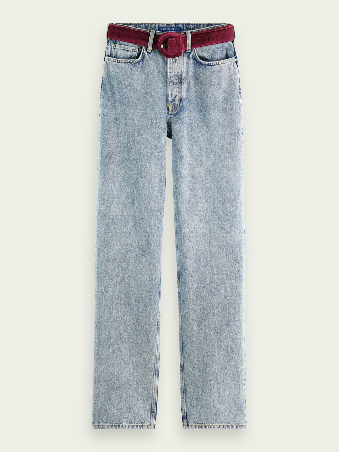 The Ripple High-Rise Jeans Organic Cotton | scotch & soda outlet