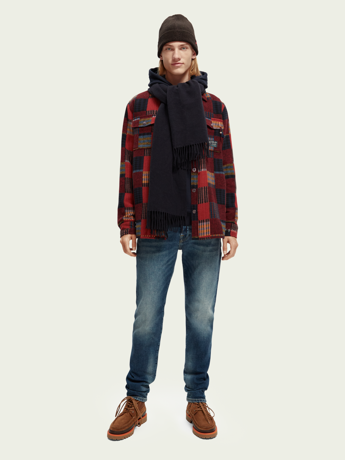 Unisex Rib Knit Beanie | scotch & soda outlet