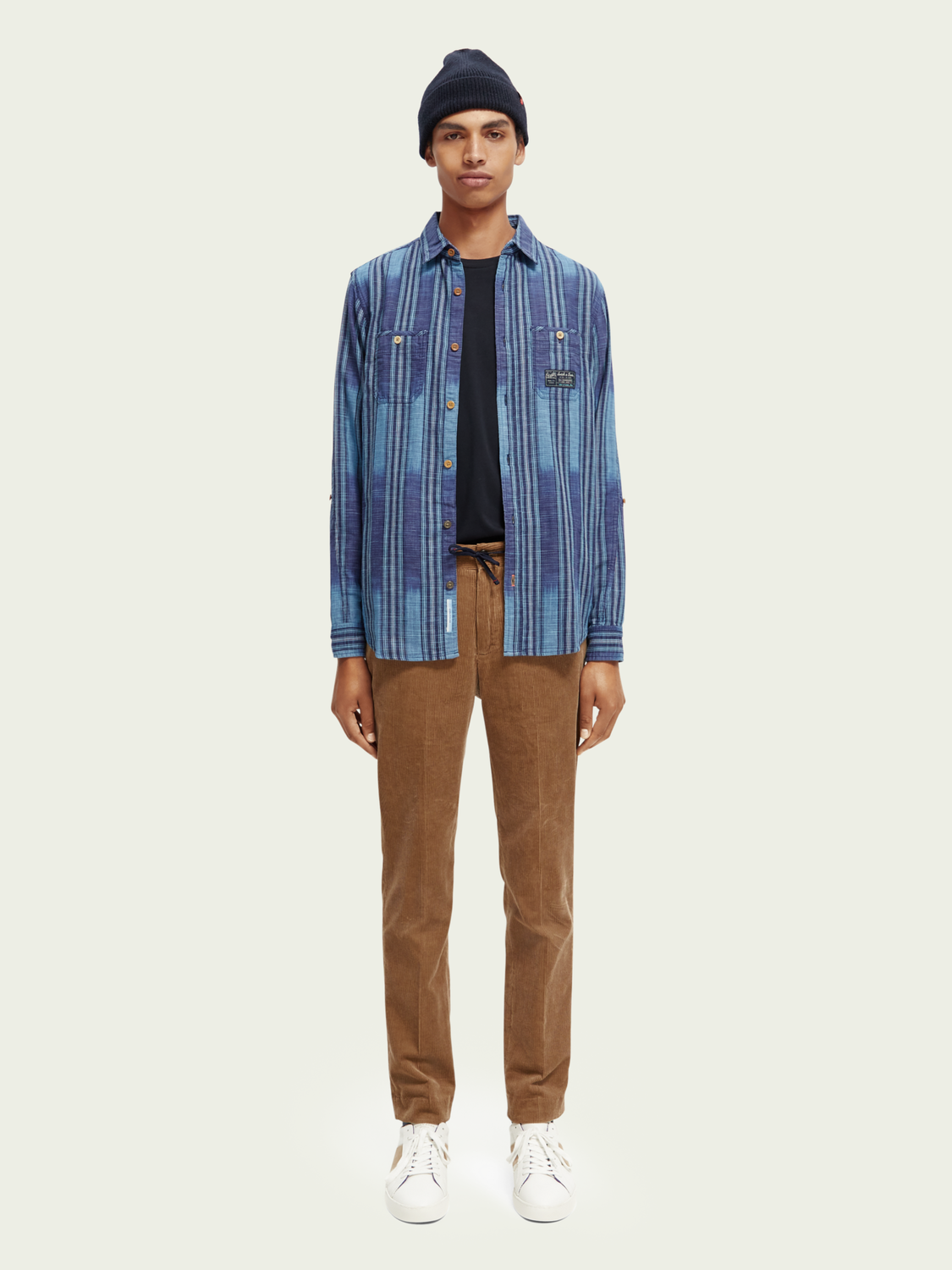 Regular Fit Cotton Shirt | Scotch And Soda Outlet