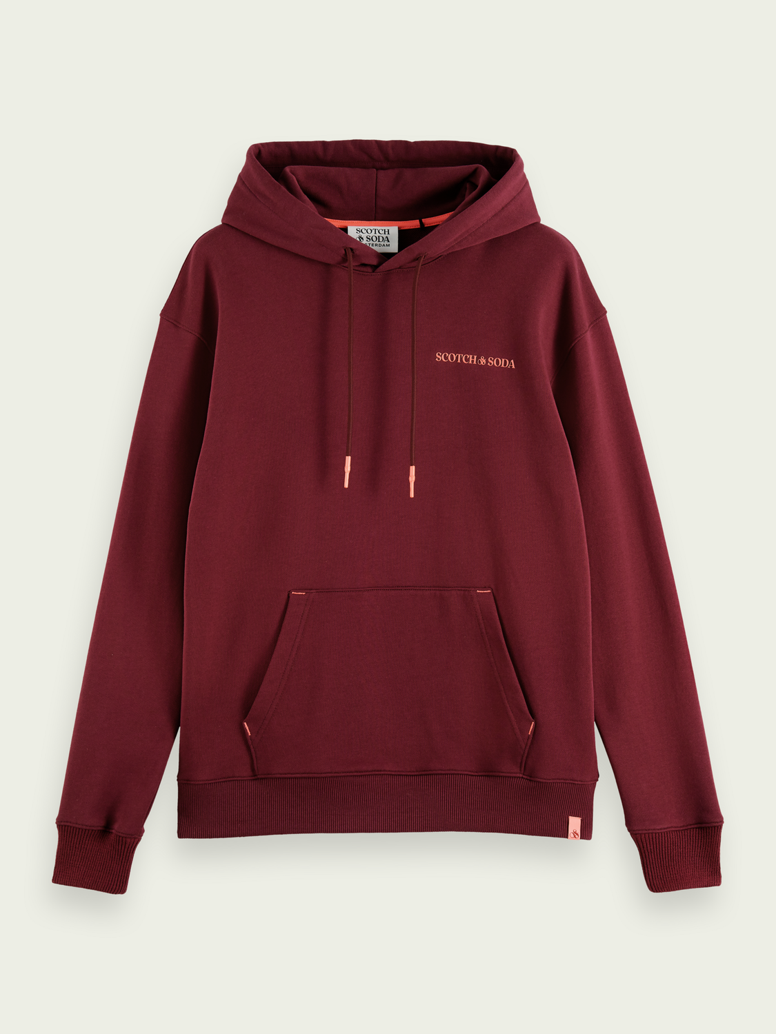 Unisex Organic Cotton Felpa Hoodie | scotch & soda outlet