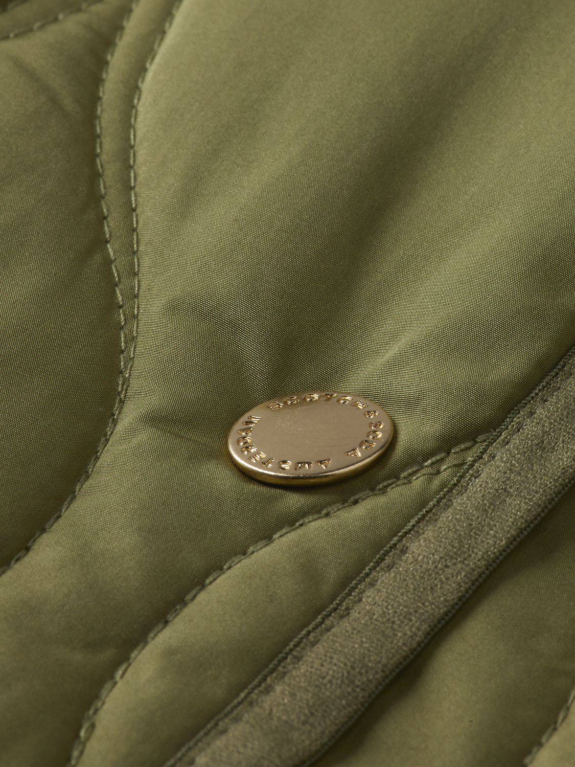 Long Quilted Jacket | scotch & soda outlet