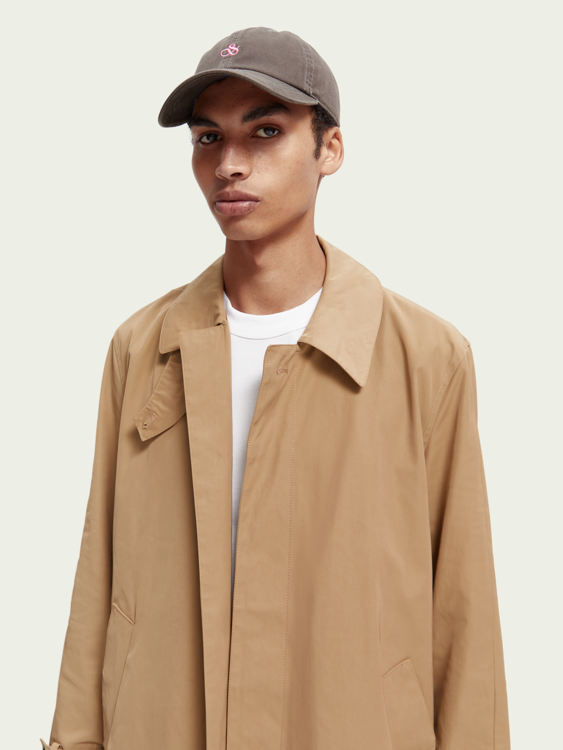 Cotton Twill Embroidered Cap | scotch & soda outlet