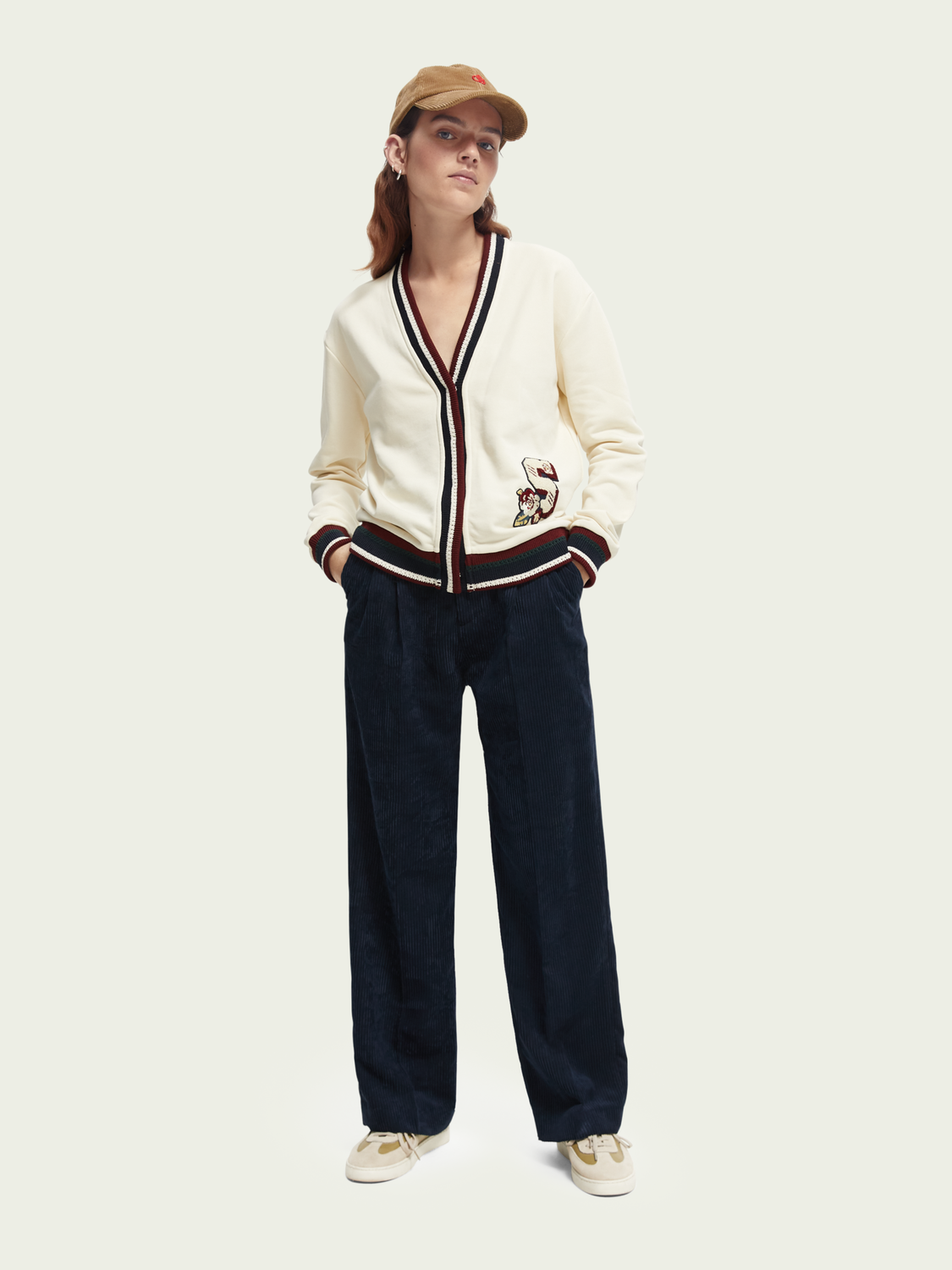 Knitted V-Neck Cardigan | scotch & soda outlet