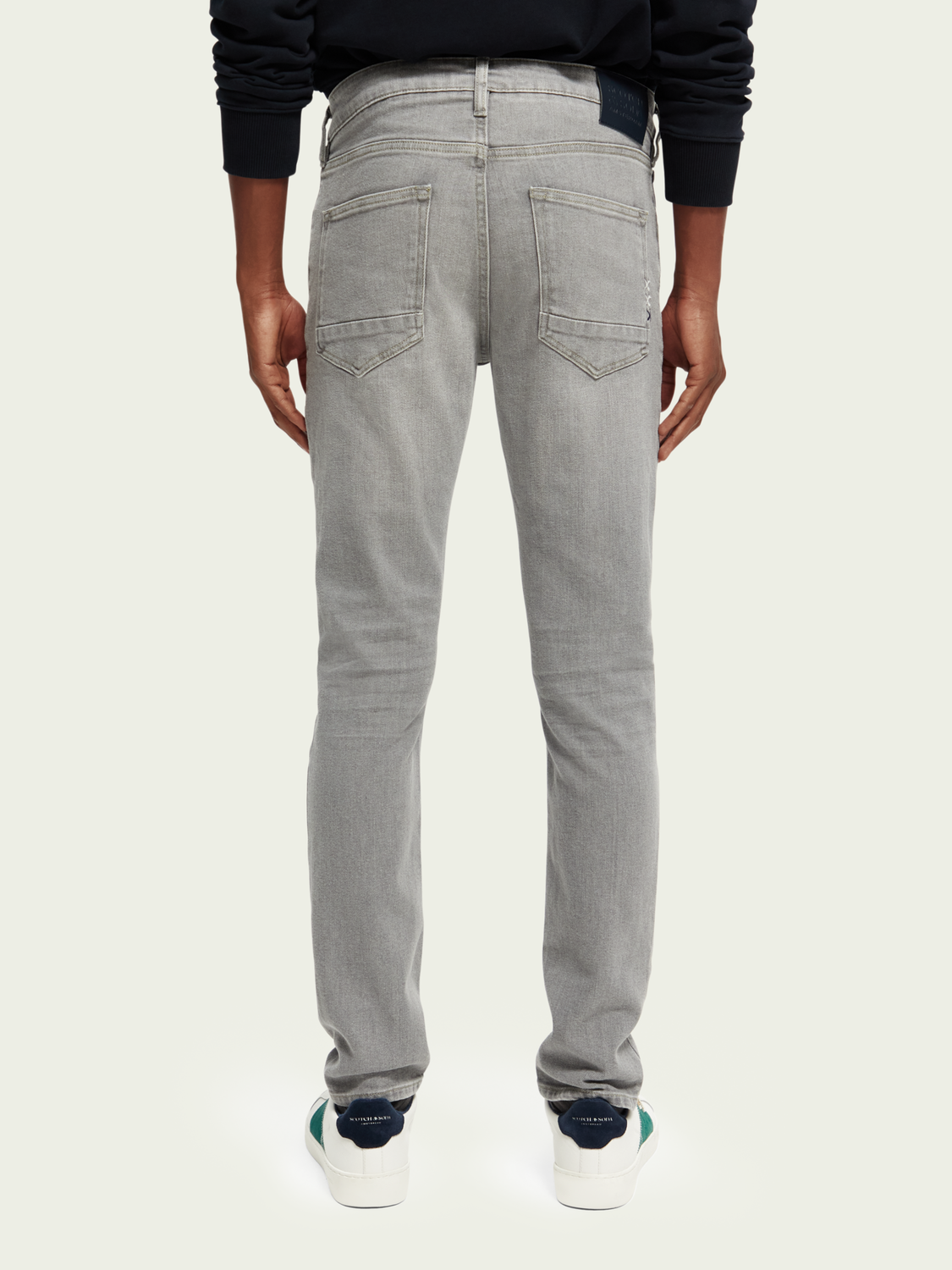 The Skim Super-Slim Fit Grey Toned Jeans | Scotch And Soda Outlet