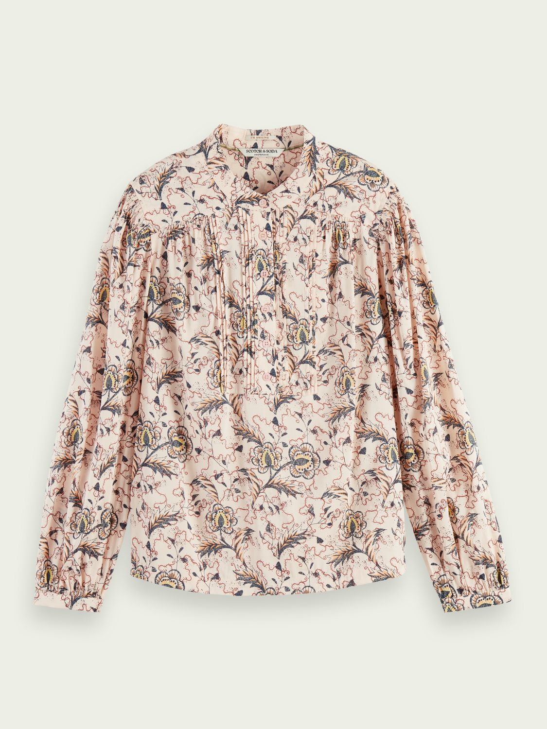 Flowing Long-Sleeved Shirt | scotch & soda outlet