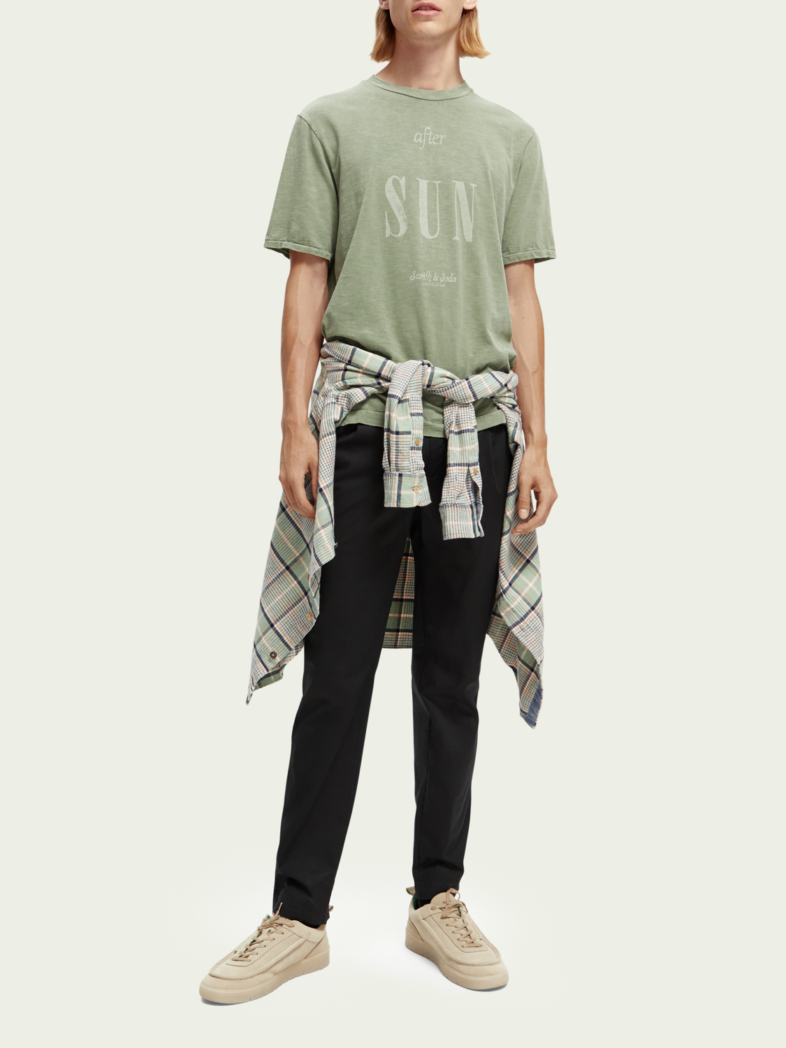 Organic Jersey Artwork T-Shirt | Scotch And Soda Outlet