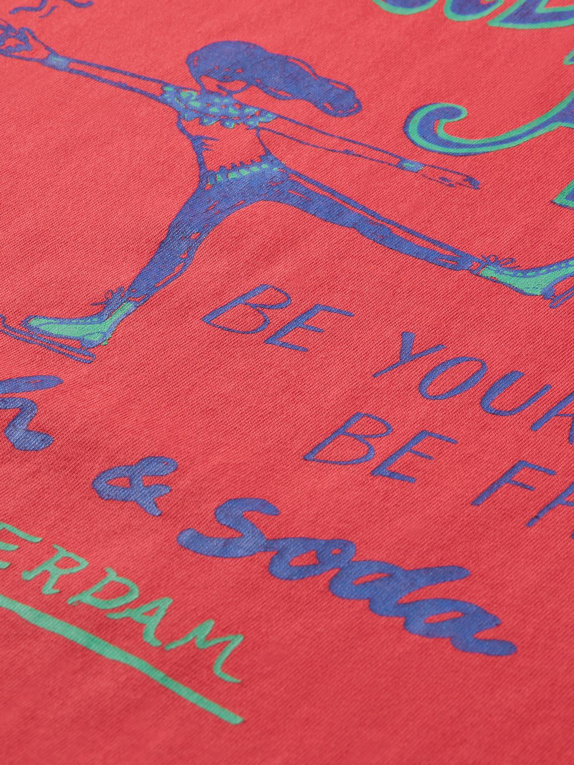 Organic Cotton Artwork T-Shirt | Scotch And Soda Outlet