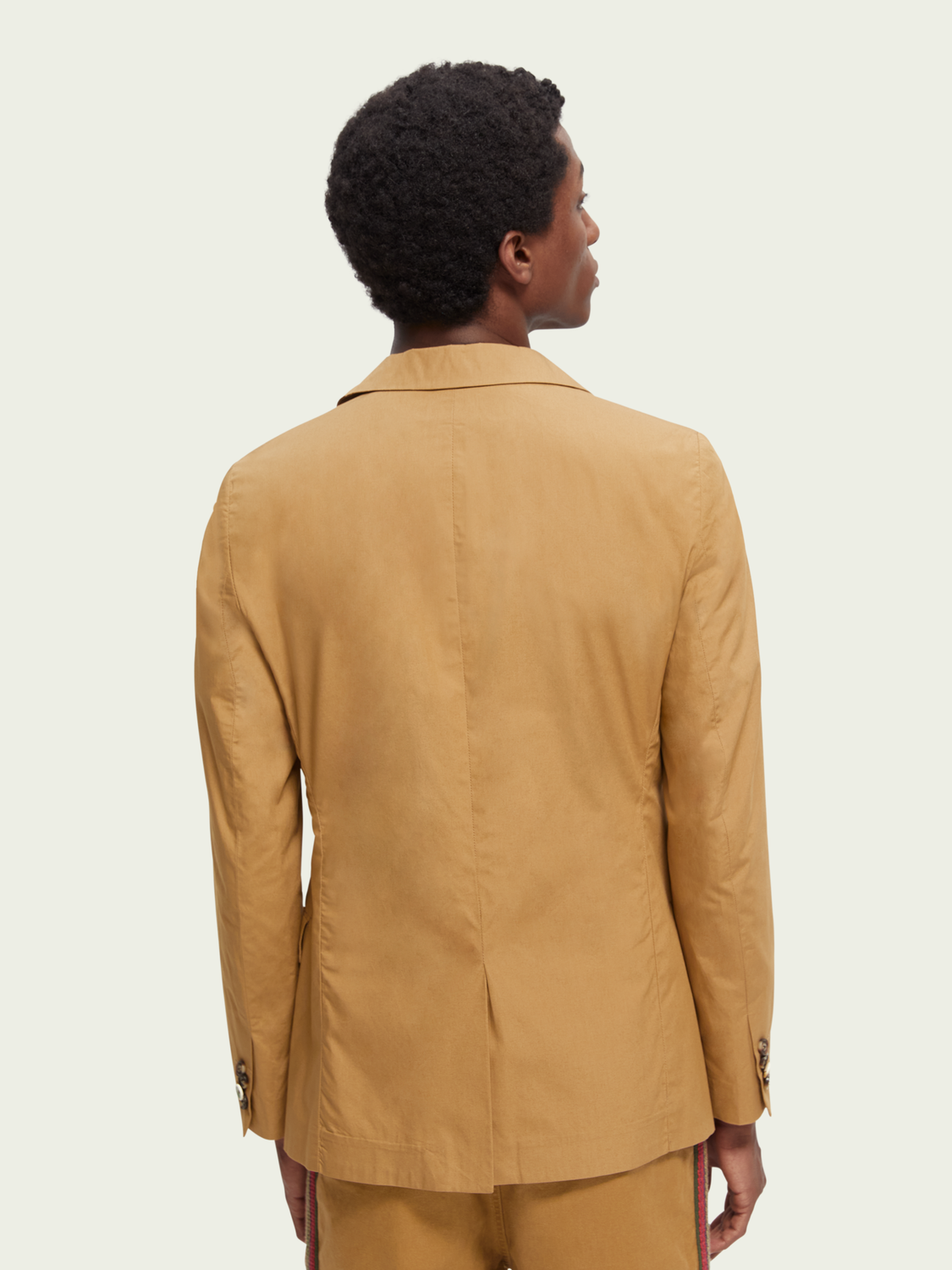 Single-Breasted Poplin Blazer | Scotch And Soda Outlet