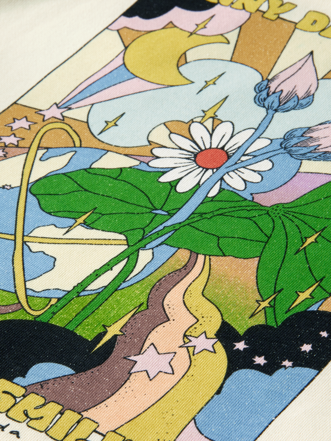 Scotch Soda Outlet | Oversized Artwork Crewneck Sweatshirt