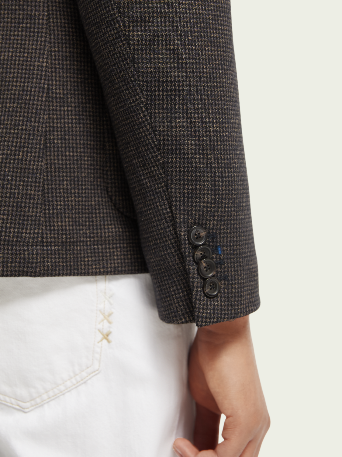Knitted Single-Breasted Blazer | Scotch And Soda Outlet