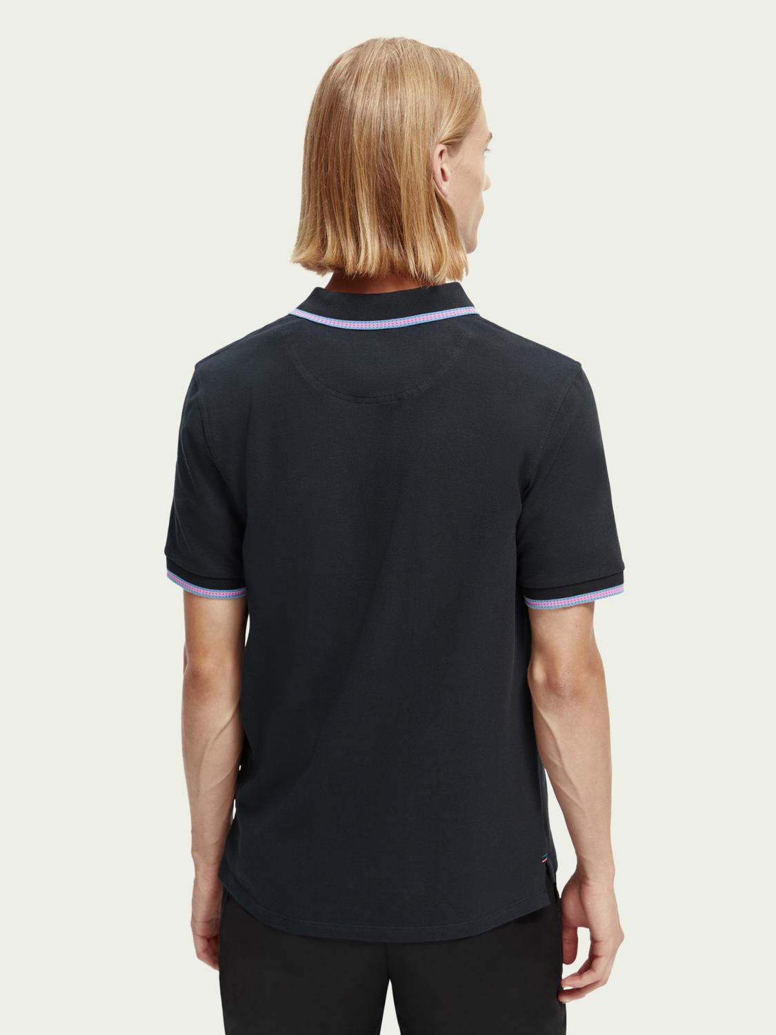 Organic Cotton Contrast-Tipped Pique Polo | Scotch And Soda Outlet