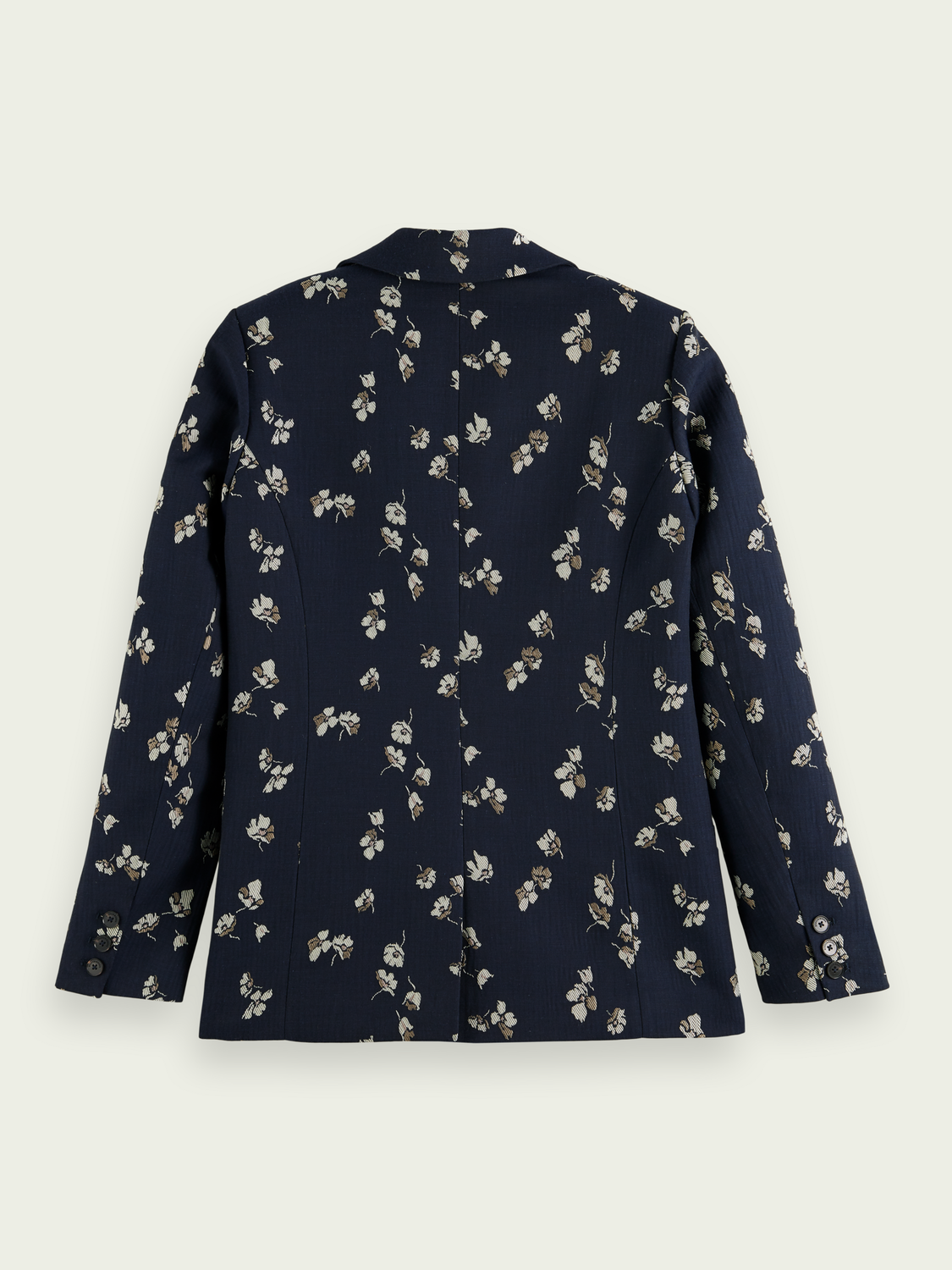 Relaxed Fit Printed Jacquard Blazer | scotch & soda outlet