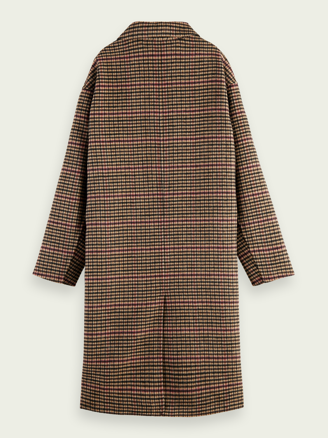 Double-Breasted Wool-Blended Coat | scotch & soda outlet