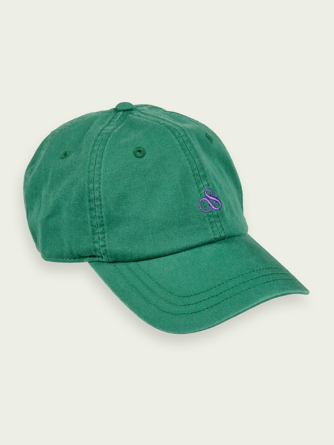 Cotton Twill Embroidered Cap | scotch & soda outlet