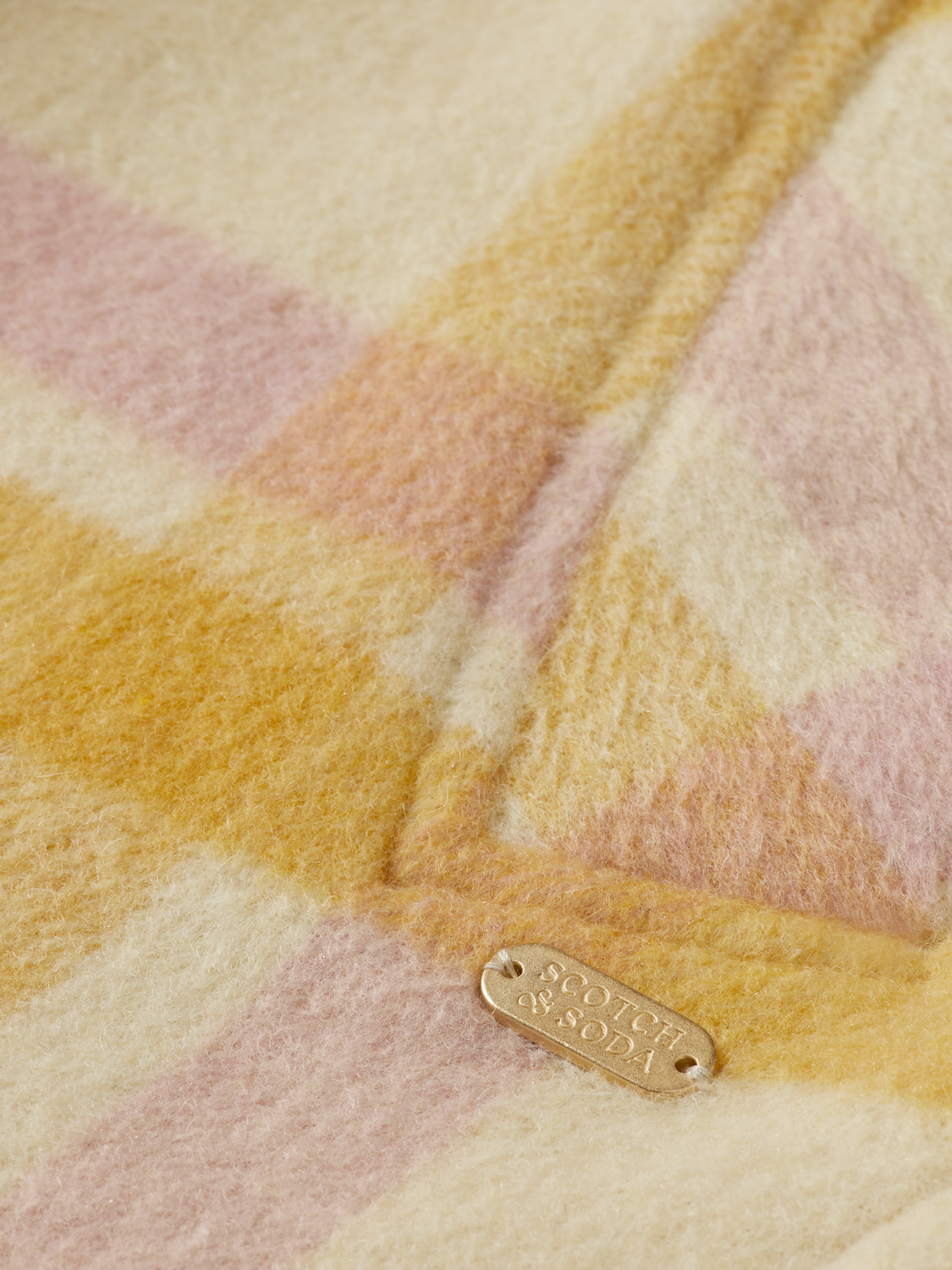 Wool-Blended Hooded Jacket