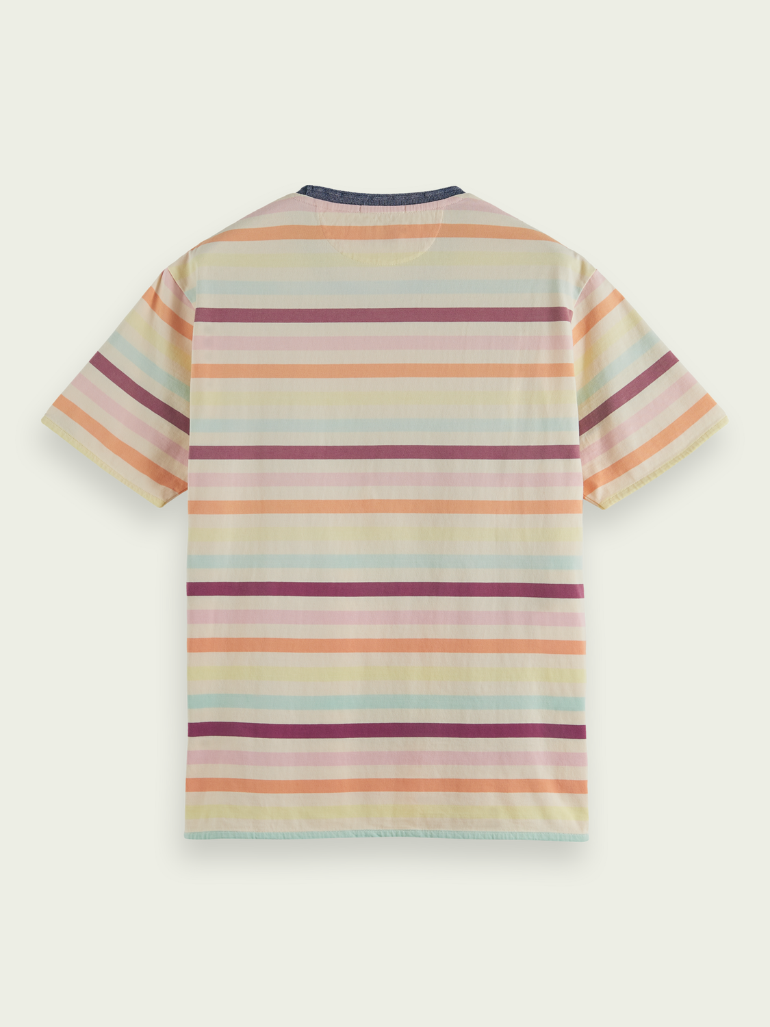 Relaxed Fit Pocketed Striped T-Shirt | Scotch And Soda Outlet