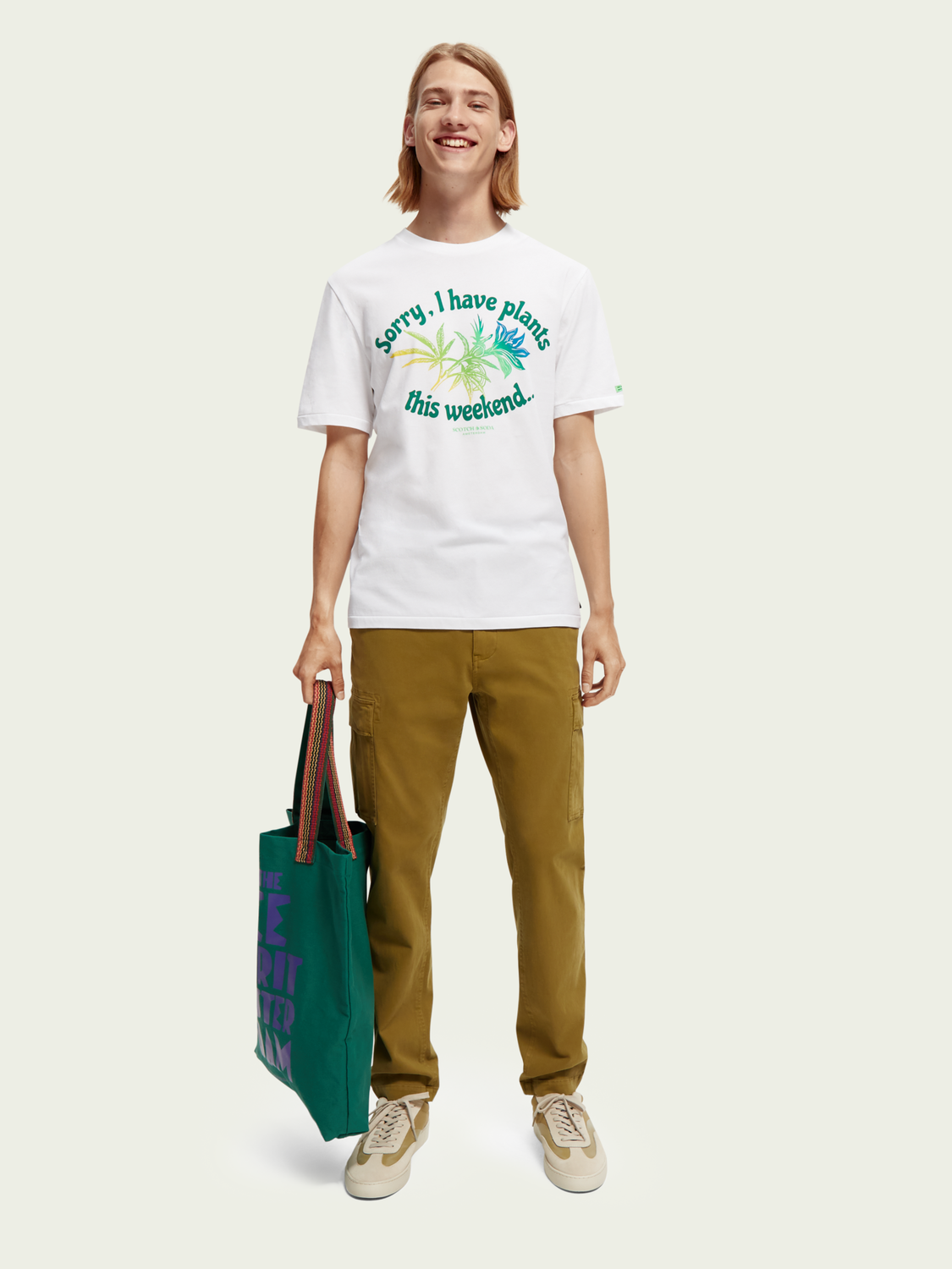 Jersey Artwork Crewneck T-Shirt | Scotch And Soda Outlet