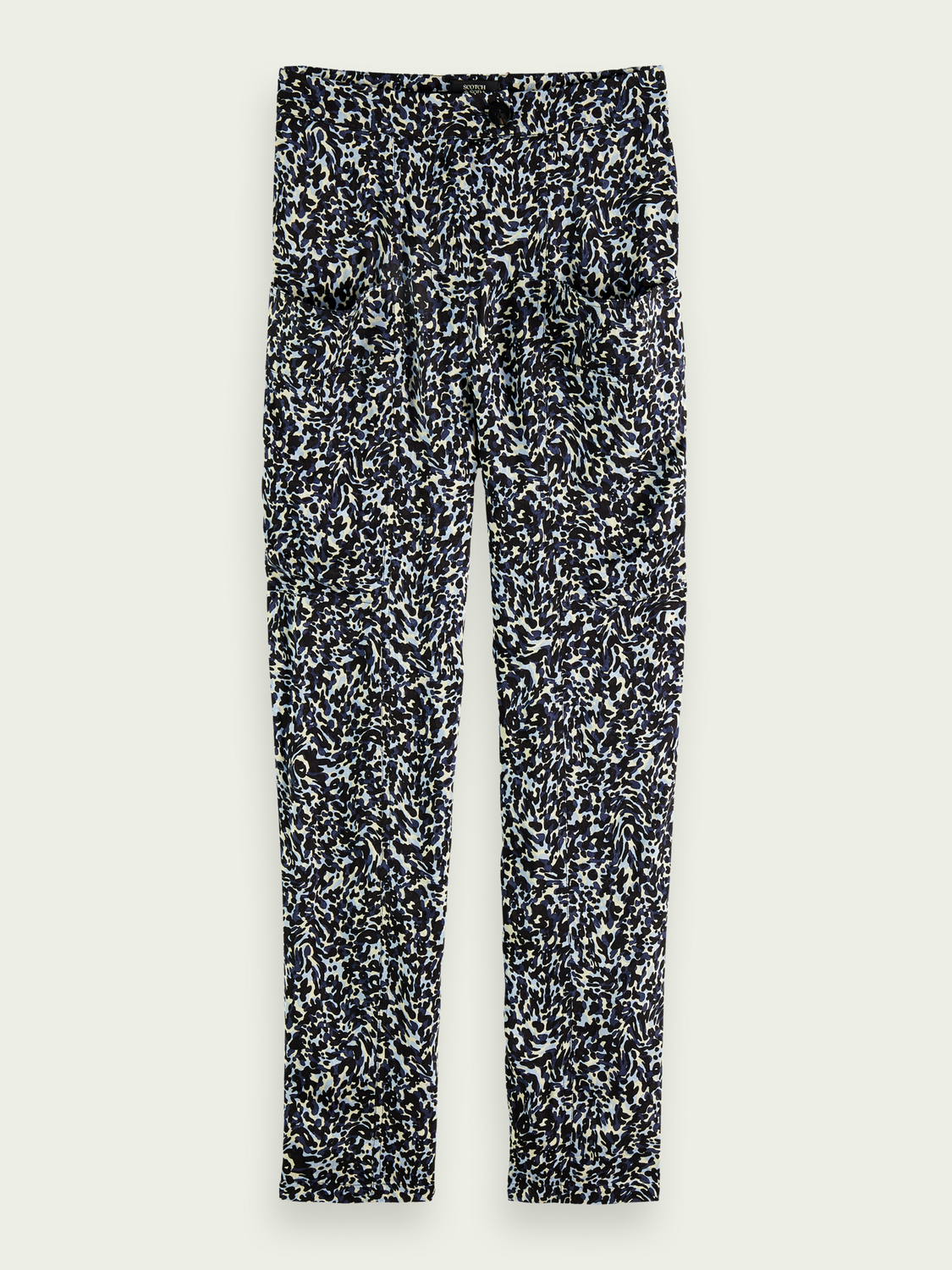 Joshy High-Rise Tapered Cargo Trousers | scotch & soda outlet