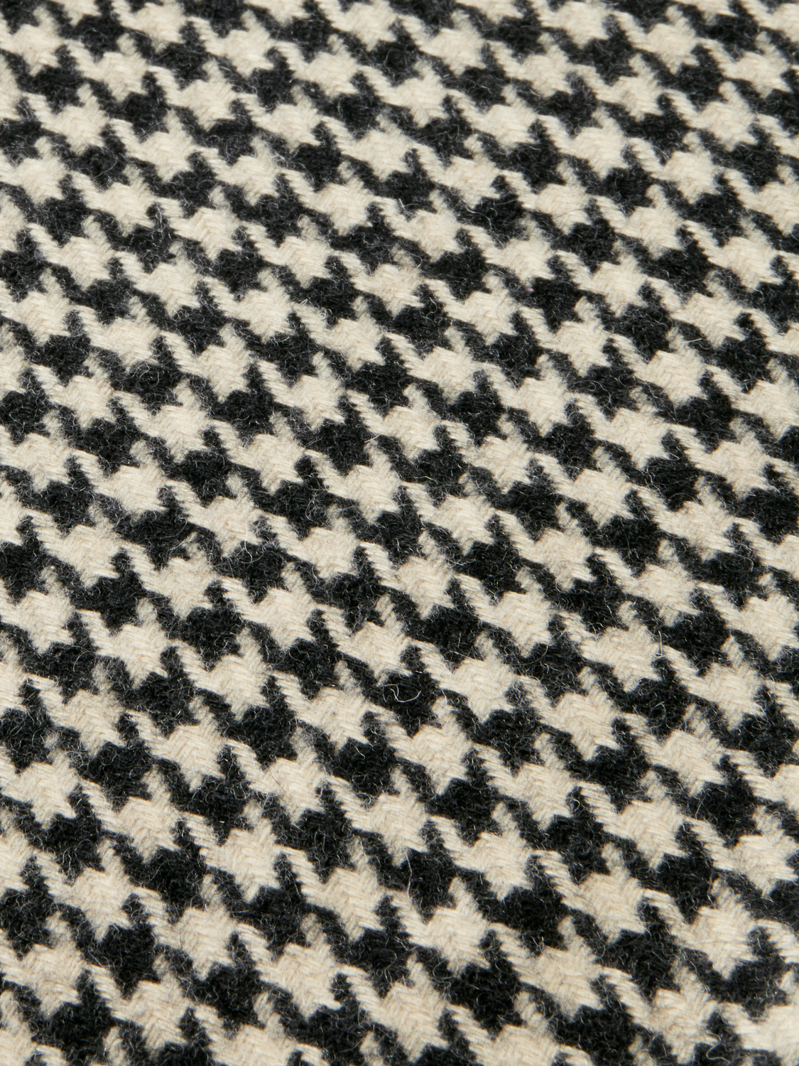 Scotch Soda Outlet | Yarn-Dyed Wool-Blended Houndstooth Mini Dress