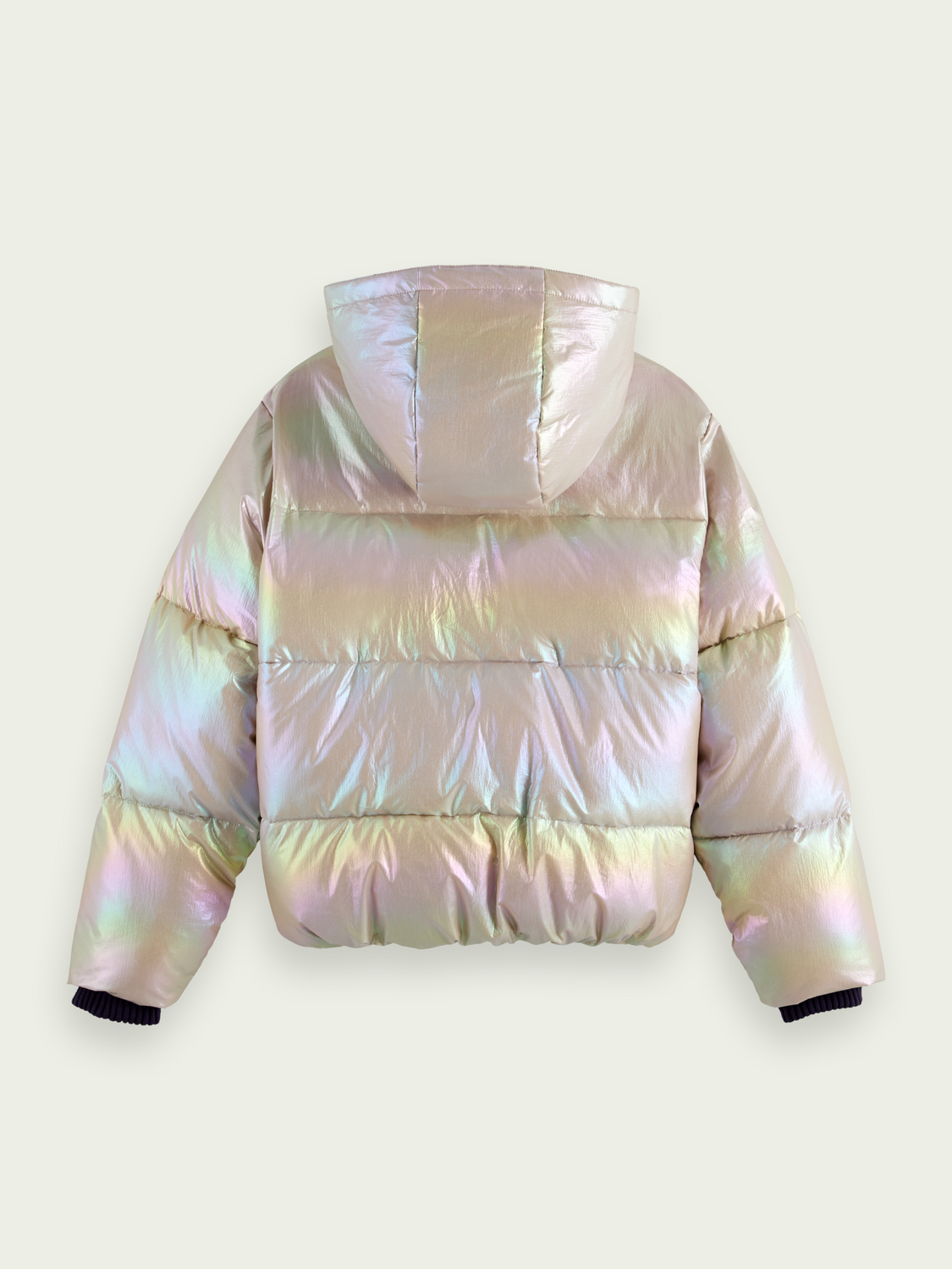 Water-Repellent Puffer Jacket With Removable Hood | scotch & soda outlet