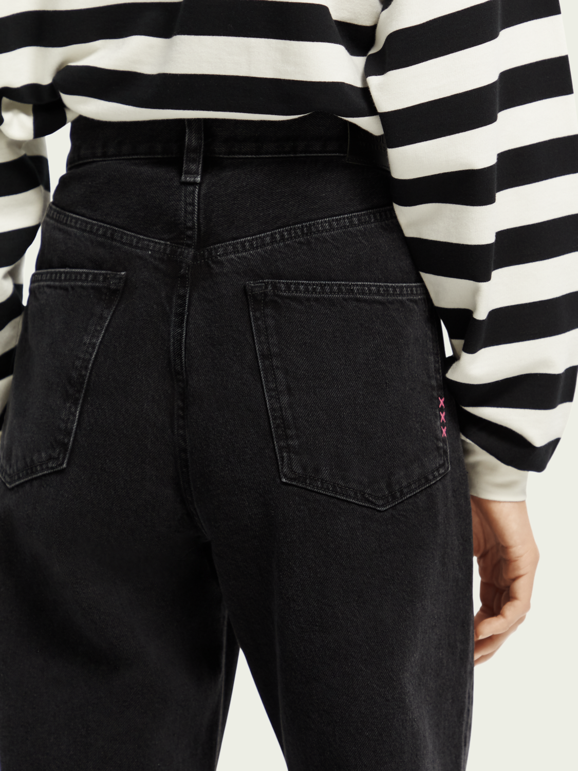 The Fling High-Rise Super-Loose Boyfriend Fit Jeans | scotch & soda outlet