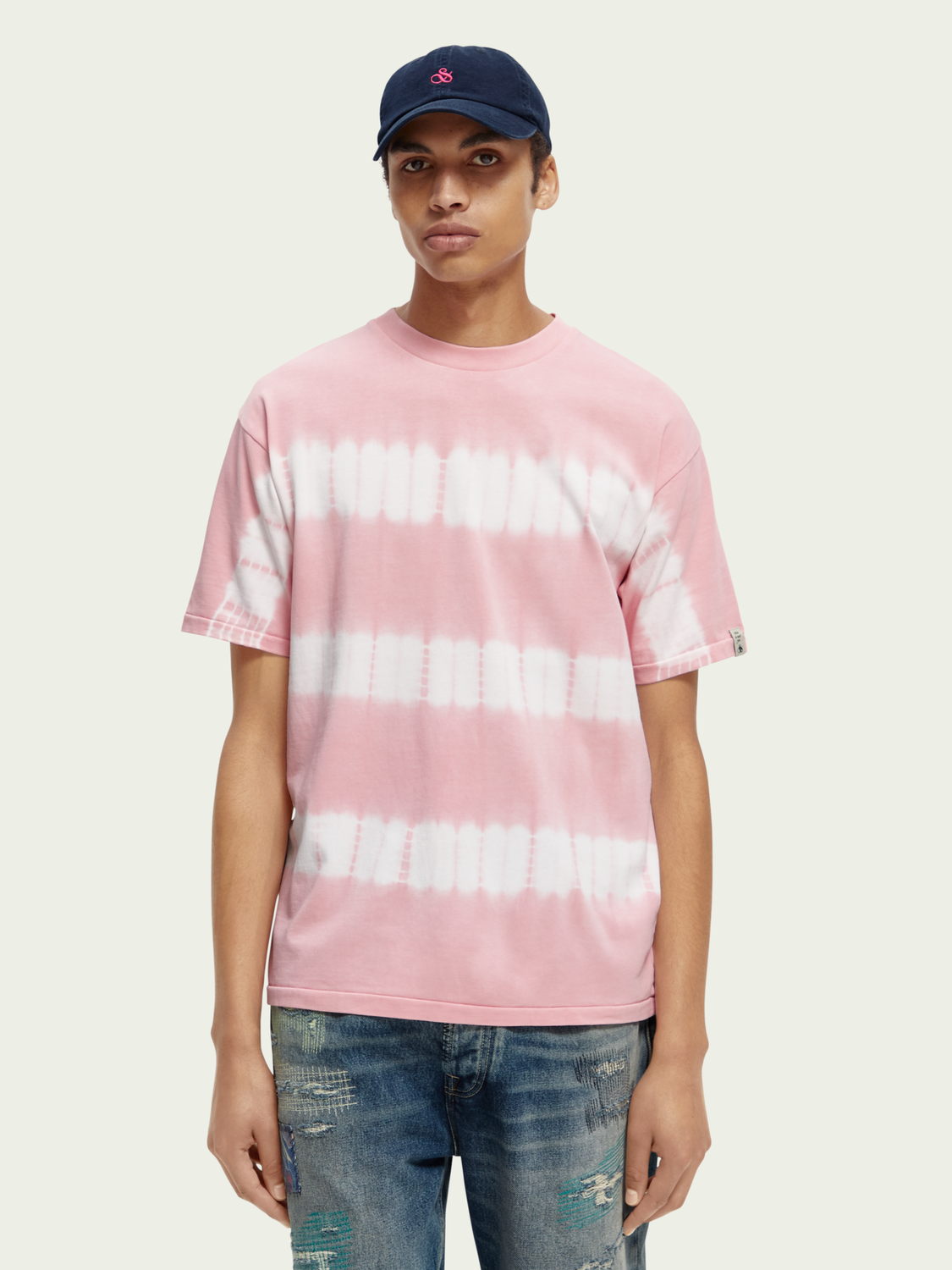 Relaxed Fit Organic Tie-Dye T-Shirt | Scotch And Soda Outlet