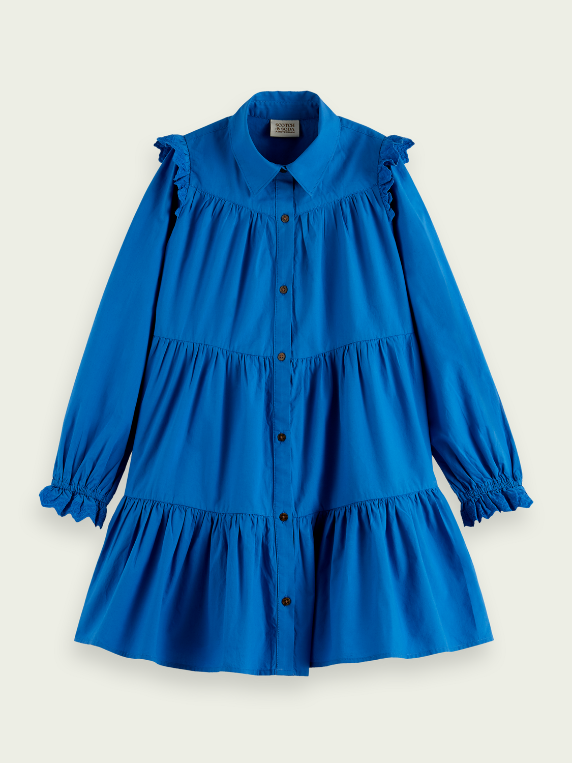 Scotch Soda Outlet | Organic Cotton Wide-Fit Shirt Dress