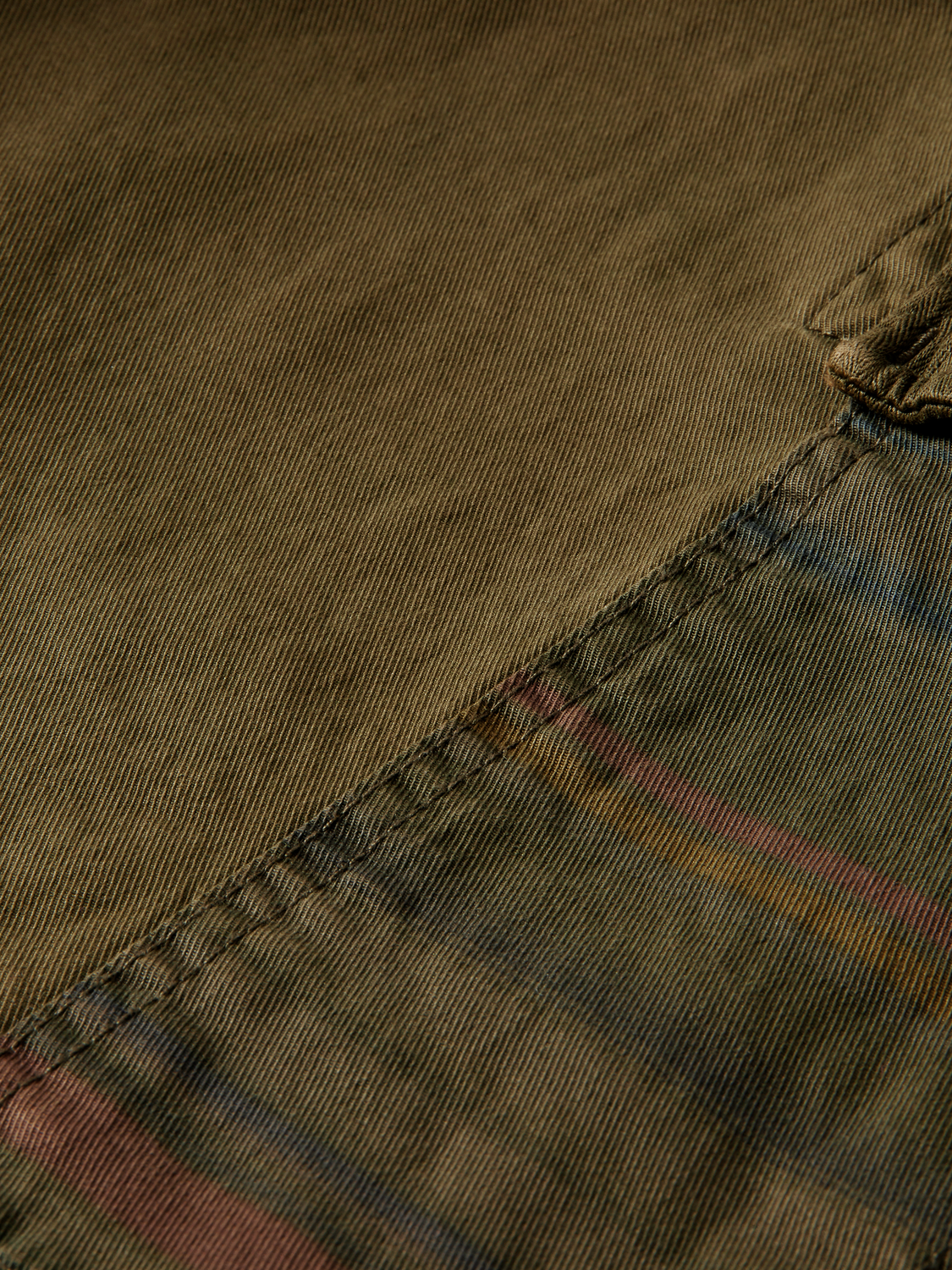 Loose Tapered-Fit Garment-Dyed Cargo Trousers | Scotch And Soda Outlet