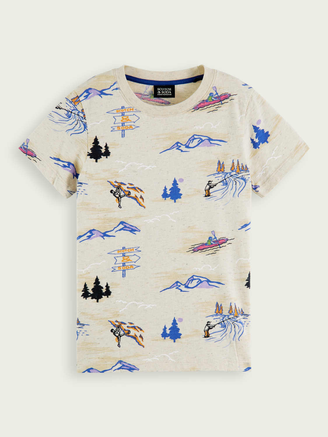 Relaxed-Fit Organic Cotton Printed T-Shirt