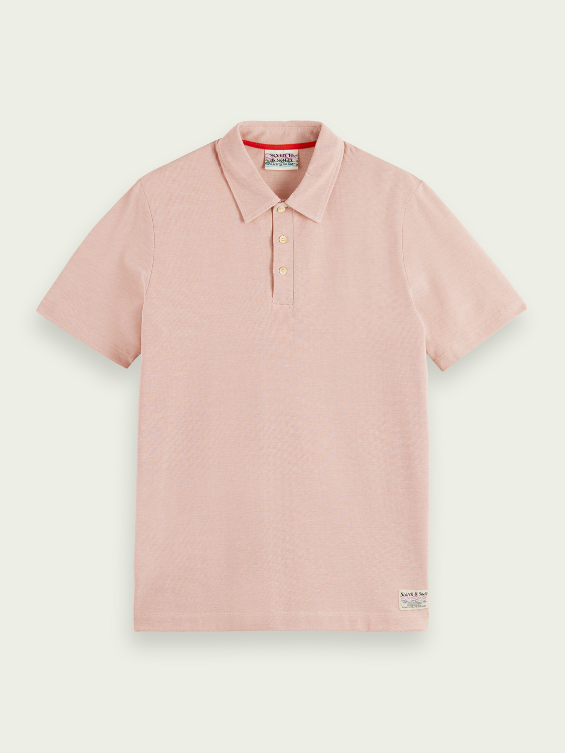 Washed Cotton-Pique Polo | Scotch And Soda Outlet